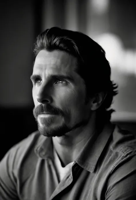 Portrait of Christian bale