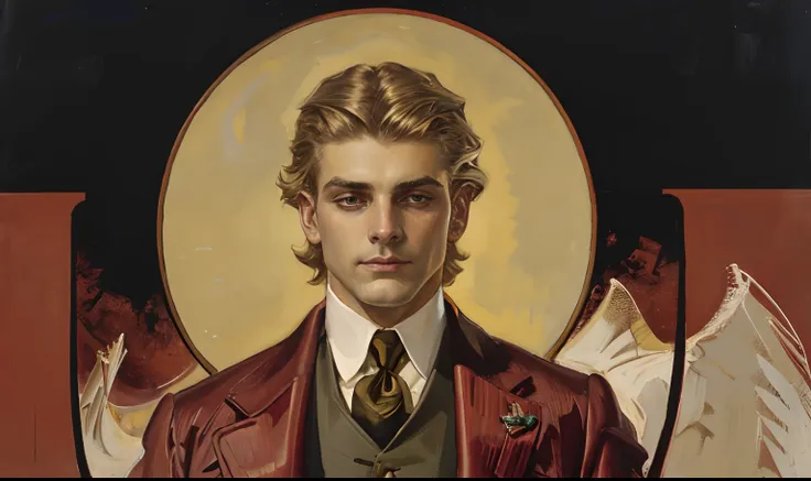 (masterpiece), (best quality), (detailed), (highres), (aesthetic), leyendecker, a best quality, masterpiece, painting, andrew wy...