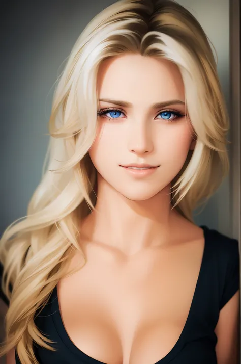 blond woman with blue eyes and long blond hair posing for a picture, blonde hair blue eyes, blonde hair and blue eyes, beautiful blonde woman, long blonde hair and blue eyes, beautiful blonde girl, blond hair blue eyes, blonde and attractive features, blue...