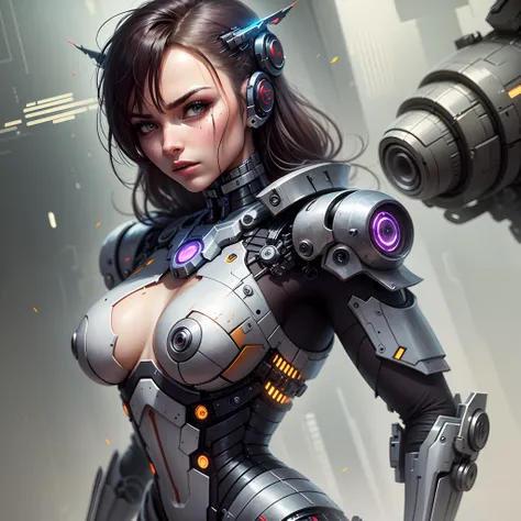 Woman Cyborg War Machine