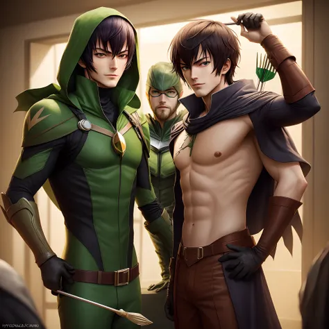 Lelouch, Green Arrow, Hyperdetailed