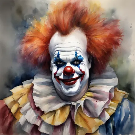 ((Clowns comme dans les films))、((realism))、((Autoportrait))