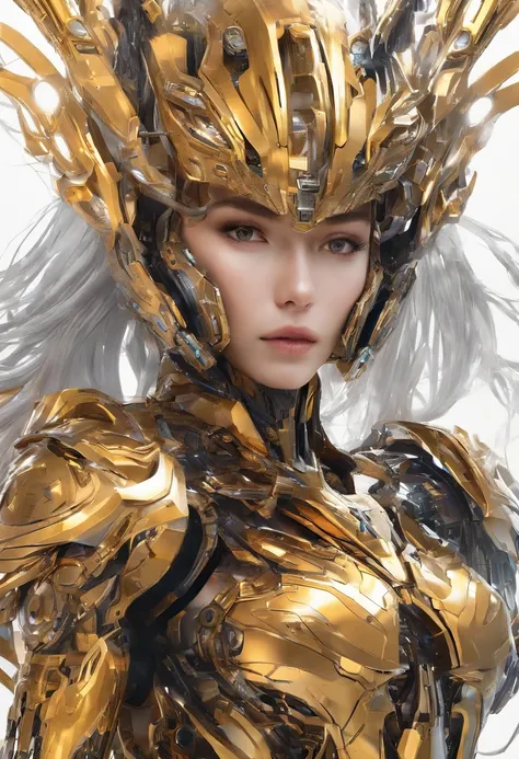 1 Girl gute face in a golden dragoon Armour, and Greatsword, UHD, masterpiece, anatomically correct, super detail, high details, high quality, best quality, highres, 8k