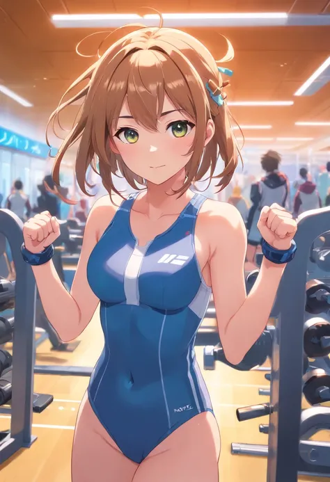 Masterpiece Super Detail 1 girl Love Live Watanabe You Gym suit   full body