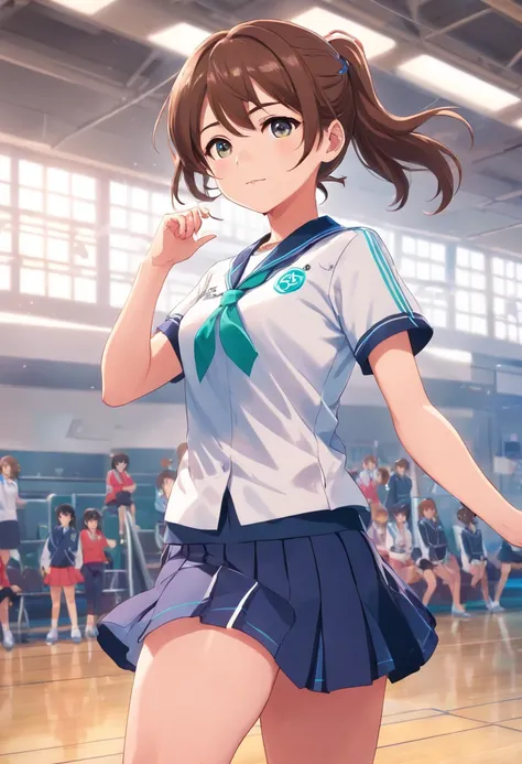 Masterpiece Super Detail 1 girl Love Live Watanabe You  School Gym uniform full body