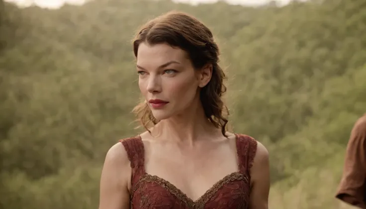 A jovem Milla Jovovich como Lilu, O quinto elemento