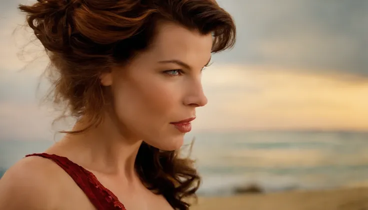 A jovem Milla Jovovich como Lilu, O quinto elemento