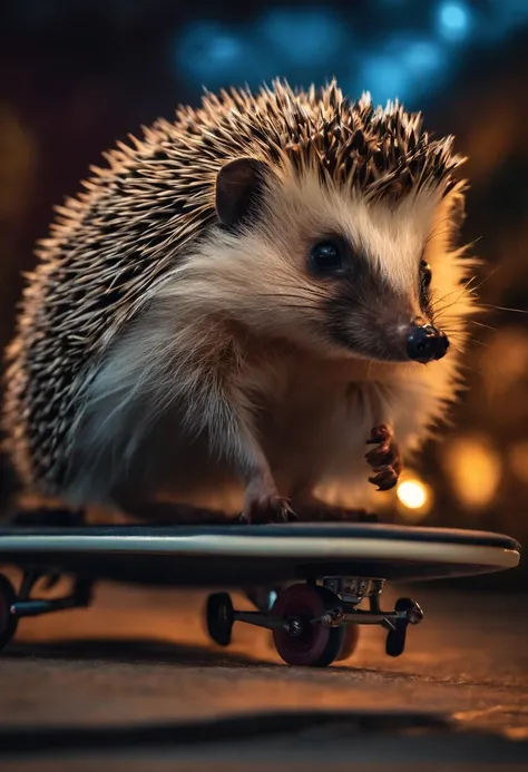 hedgehog punk skate