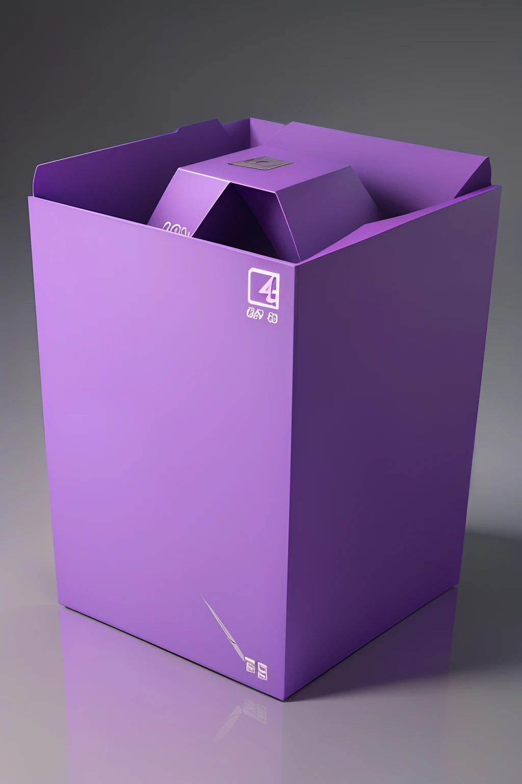 Purple box，C4D,rendering，超高分辨率