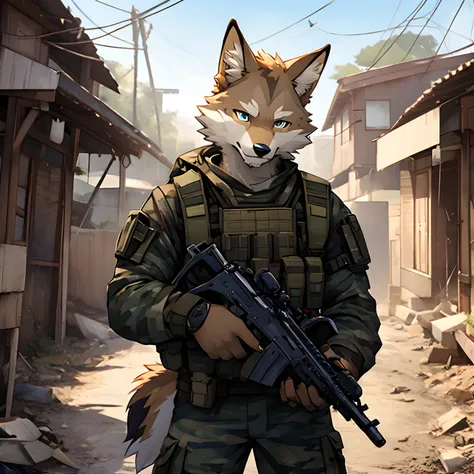 modern warfare、coyote、furry