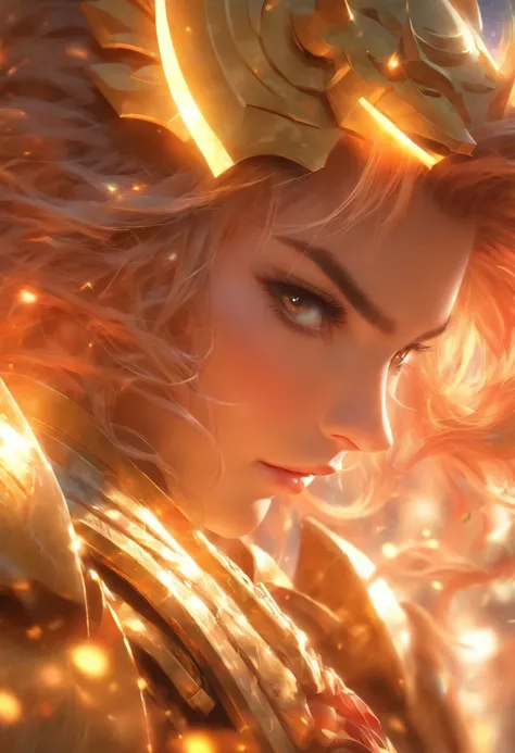 Close-up of a woman in armor, mittlere Nahaufnahme ( Mcu ), 8k Artgerm bokeh, Wojtek FUS, IG-Modell | Artgerm, Ross Tran 8 K, Von Ruan Jia und Stanley Artgerm, von Jason Chan, filmisch. von Leng Jun, von Yang J, Yanjun Chengt