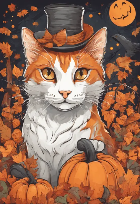 Halloween cat