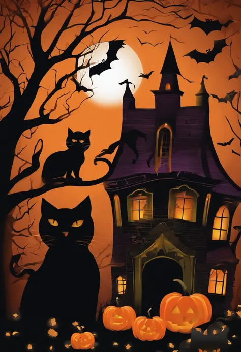 Cat Halloween Party