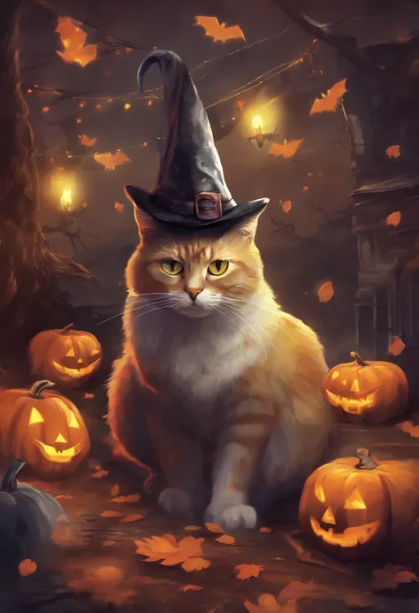 Cat Halloween Party