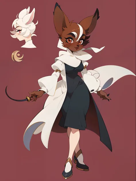 character concept adopt, female cute (yordle) , fullbody dress (nun)