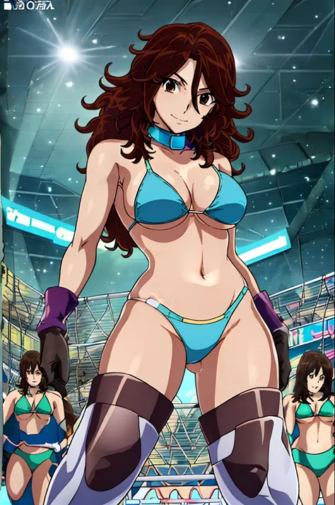 cowboy shot, upper body view, anime style: 1.8, anime drawing, ultra detailed face, ultra detailed body, 4k, Sumergai Lee Noriega, (standing), best quality, anime style, hires, highest definition, digital blending, bold drawing lines, ((slender body, femal...