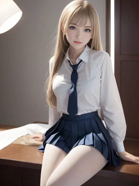 Ultra realistic 8K CG, Picture-perfect face, flawless, clean, masutepiece, Professional artwork, famousartwork, Perfect face, Beautiful face, Beautiful eyes, ((Perfect female body)), (Slender body), 16 year old girl, Solo, (Immersive atmosphere, Chiaroscur...