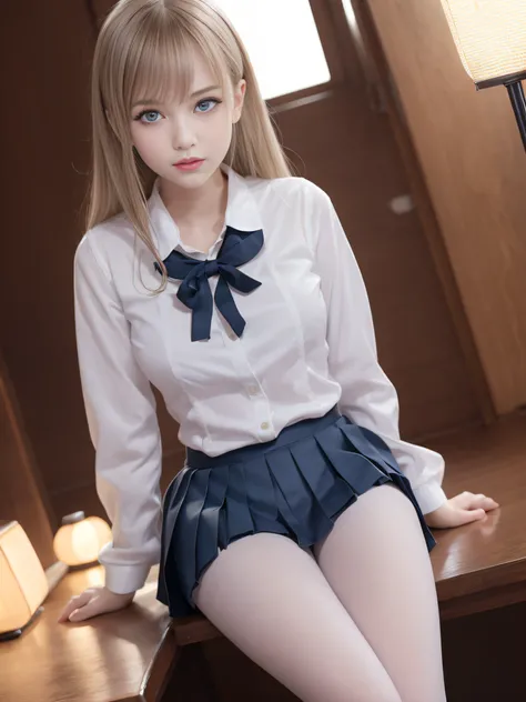 Ultra realistic 8K CG, Picture-perfect face, flawless, clean, masutepiece, Professional artwork, famousartwork, Perfect face, Beautiful face, Beautiful eyes, ((Perfect female body)), (Slender body), 16 year old girl, Solo, (Immersive atmosphere, Chiaroscur...