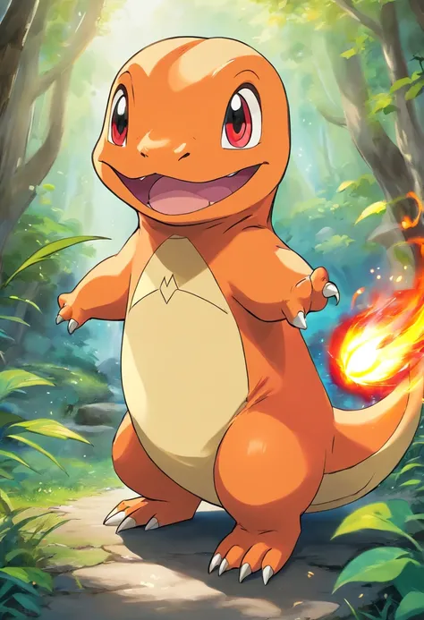 Charmander Pokémon , Ghibli style Pokémon , Pokémon , Charmander ghibli