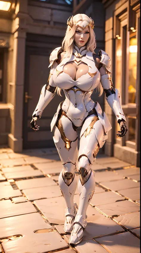 (3D REALISTIC), (DRAGON HEAD), HUGE FAKE BOOBS, (BEAUTIFUL FACE), (WHITE, BLACK), (MECHA ARMORED GEAR), FUTURISTIC DRAGON MECHA SUIT, (CLEAVAGE), (SKINTIGHT YOGA PANTS), (SEXY LEGS), FRONT, (STANDING), SLENDER SEXY BODY, MUSCLE ABS, UHD, 8K, 1080P.