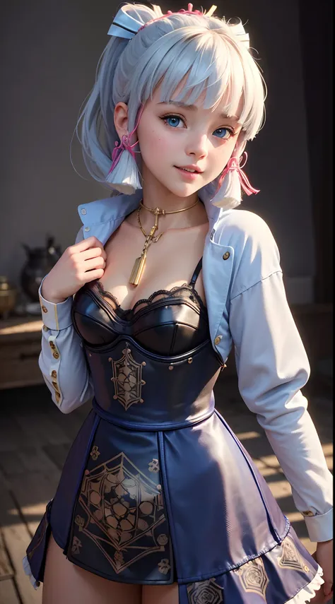 {best quality}, {{masterpiece}}, {high res}, extremely detailed CG, extremely detailed 8K wallpaper, extremely detailed character,{an extremely delicate and beautiful portrait}, (((portrait))), solo, sharp focus, dramatic angle, {{cinematic lighting}}, (ph...