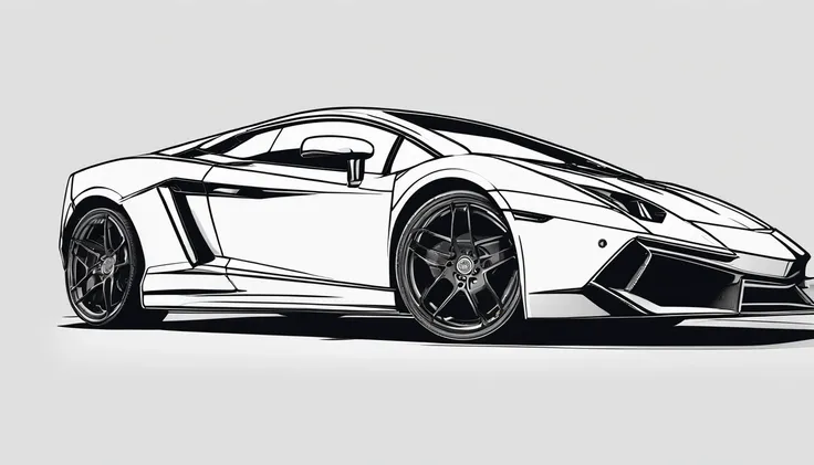 lamborghin gallardo from one side