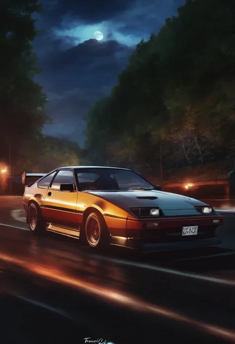 trueno 86, anime, initial d