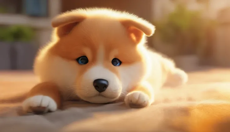 a cute puppy,I sleep 3 cats.,Shiba dog