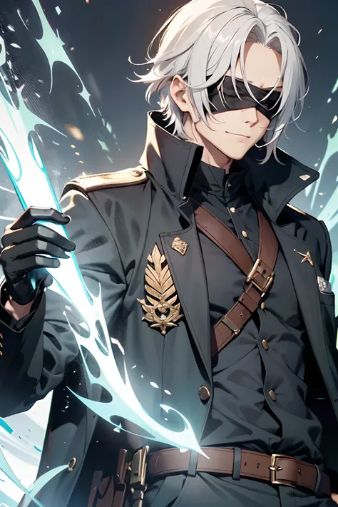 Haar: Satoru Gojo hat kurze nach oben abestehende, disheveled white hair, . His hair is one of his most striking features, and its white contrasts sharply with its dark clothes. His hair often gives him an ethereal and almost otherworldly presence. Augen: ...