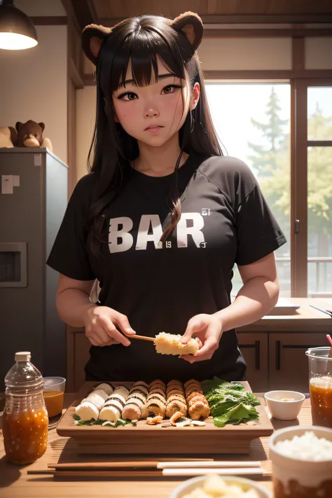 I havent eaten good food lately, and Im a bear, so I wonder if the worst Hinata yakitori is enough for me today.、What are you saying bossily, Im okay, Im going to go with a bear face today.、Best regards