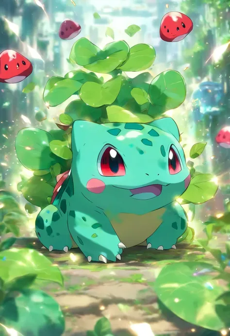 bulbasaur、cute little、Seeds on the back、