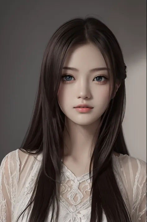 best qualtiy， tmasterpiece， 超高分辨率， （realisticlying：1.37）， RAW photogr， 1girll， long whitr hair， beautidful eyes， beauitful face， Detailed eyes and face， no clothe， 动态照明， in the darkness nigth， deep shading， low tune， Cowboy shooting,