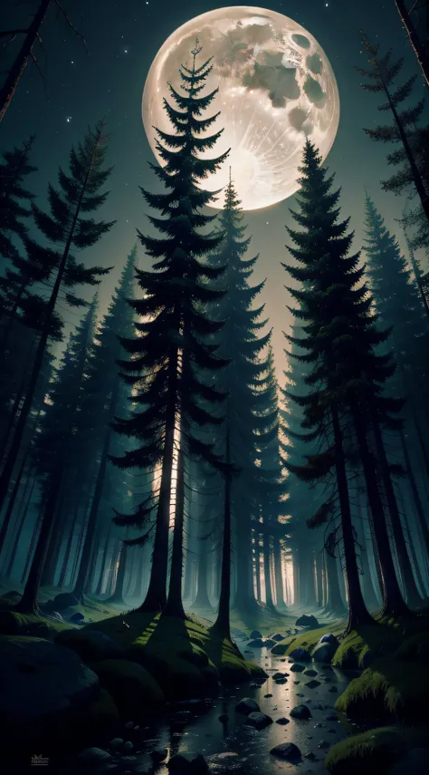 Full MooN IN THE FOREST