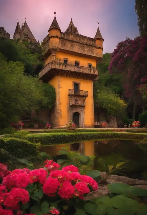 um castelo de princesa