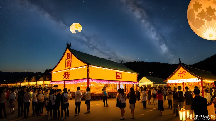 Mid-Autumn Festival National Day celebration