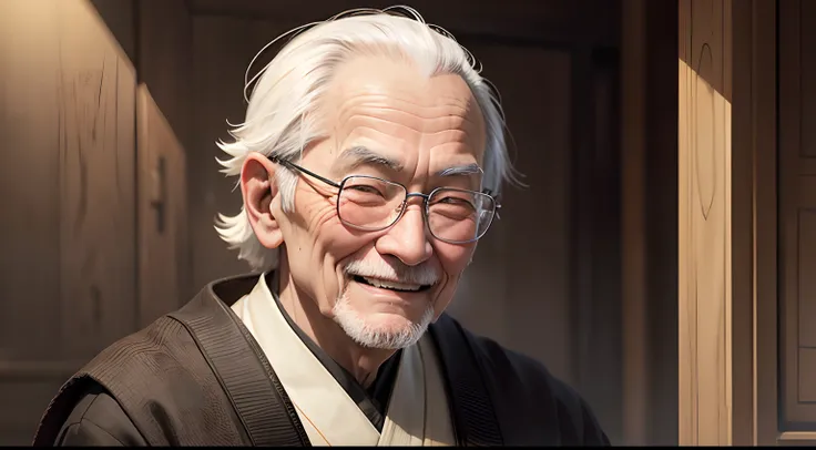 An old man named  Master Ren smiled knowingly.