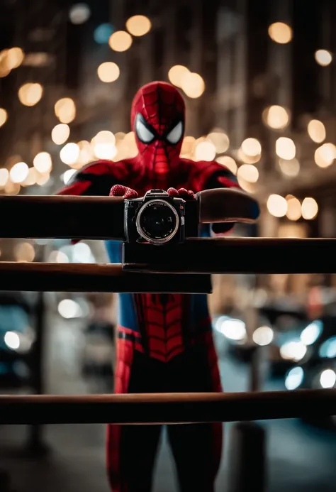 Spiderman as a camera