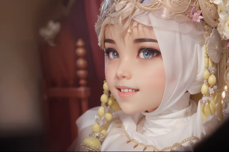 1girl,wedding dress,Indonesian wedding,
Sundanese, Law near and far, depth of field: 1.5), beautiful face, Photorealistic, film grain, chromatic aberration, high resolution, very detailed, fine detail, Dramatic Lighting, shadows, highly detailed eyes and f...