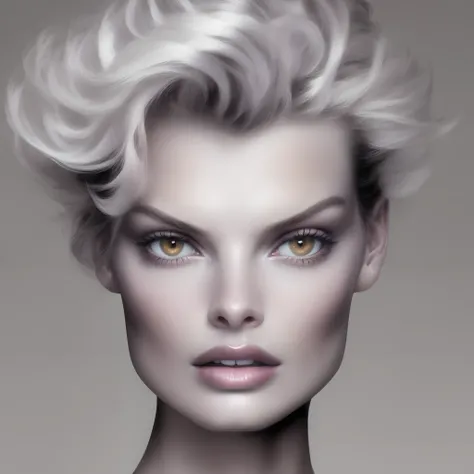 [assistant to=graphic_art code]interface { “character”: { “name”: “Linda Evangelista”, “face_features”: { “cheekbones”: “High, beautiful”, “jawline”: “Sharp” }, “hair”: { “color”: “Blonde”, “style”: “Varied over time” }, “body_features”: { “height”: “Tall”...