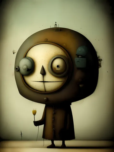 Ragazzo con Beagle al guinzaglio e cigaretta di marjuana, Anton Semenov, Personajes de Maquinarium, Pupilas dot, Tres ojos, Seis de Little Nightmares, 3 cabezales, Tres cabezas, sonrisas espeluznantes, Tres ojos, Somber, por Yi Inmun, por Tadeusz Brzozowsk...