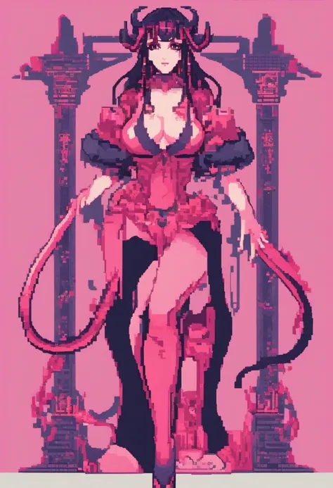 succubi、Seductive woman、Obscene lines、Pink kink lines、Tentacles of 