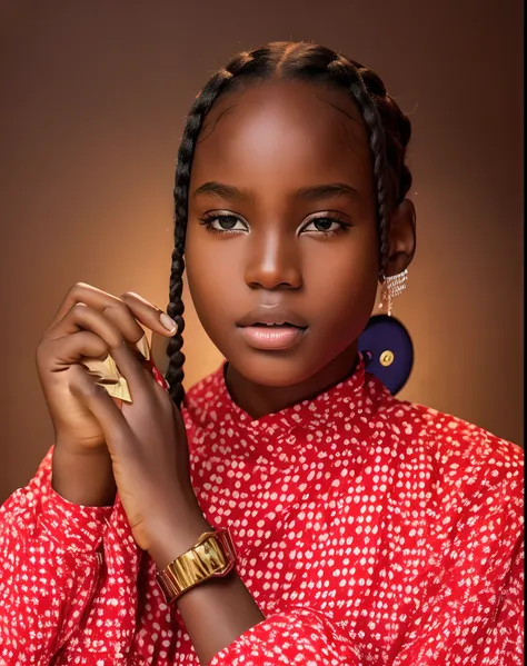 African beautiful very dark skin girl, Instagram model, young teen under 13 years old, Change face, perfect face, real face, real human texture, same color skin as girl, perfect luminosity match, luminosity auto correction, masterpiece, high quality, k, ho...