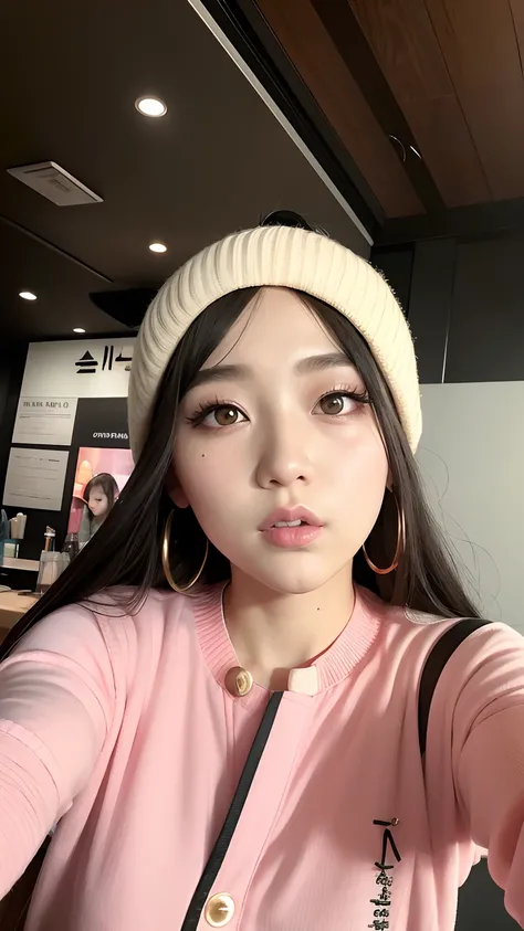 Popular makeup, Popular Korean Makeup, ulzzangs, roseanne park of blackpink, One adorable Japan human face, Choi Hong Hwa, beautiful Korean women, Korean Girl, Young adorable Korean face, 8K selfie photo, sakimichan, Jinyoung Shin, korean face features