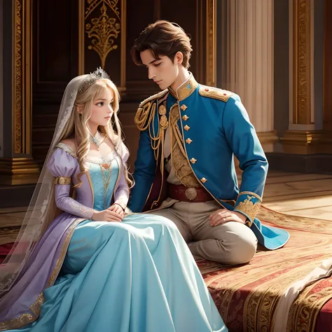 image of a prince and princess from fairy tales