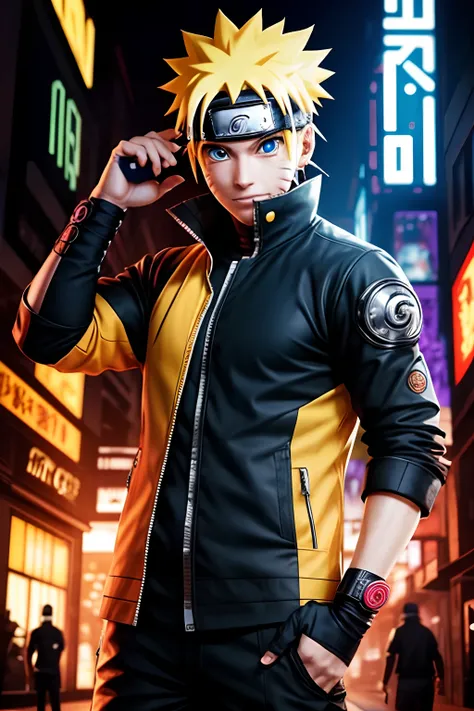 Naruto cyber punk