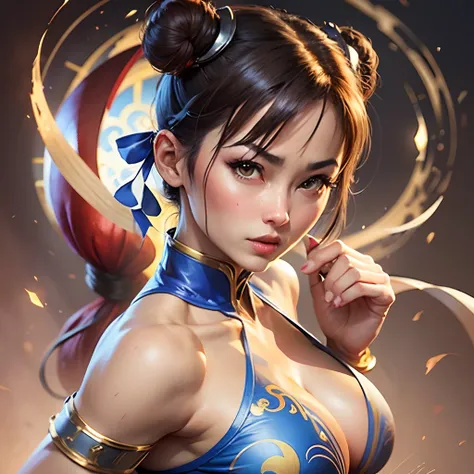 Chun Li and Mai Shiranui, seduction and fantastic poses --auto --s2