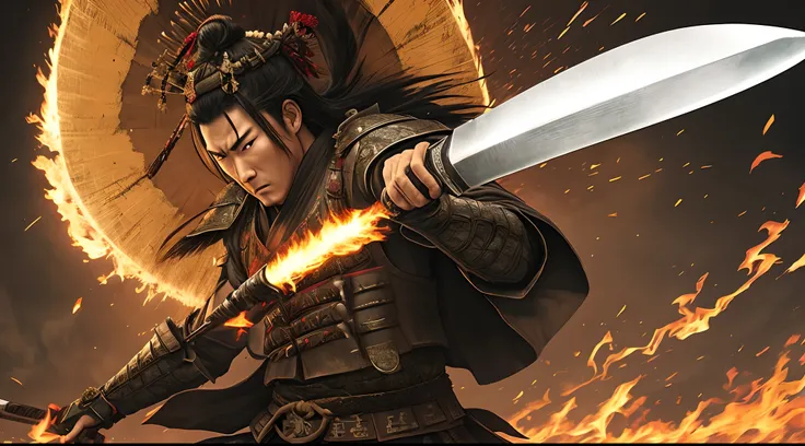 In the heart of feudal Japan, a legendary samurai rises from the ashes, wielding a blade of justice against the forces of darkness."