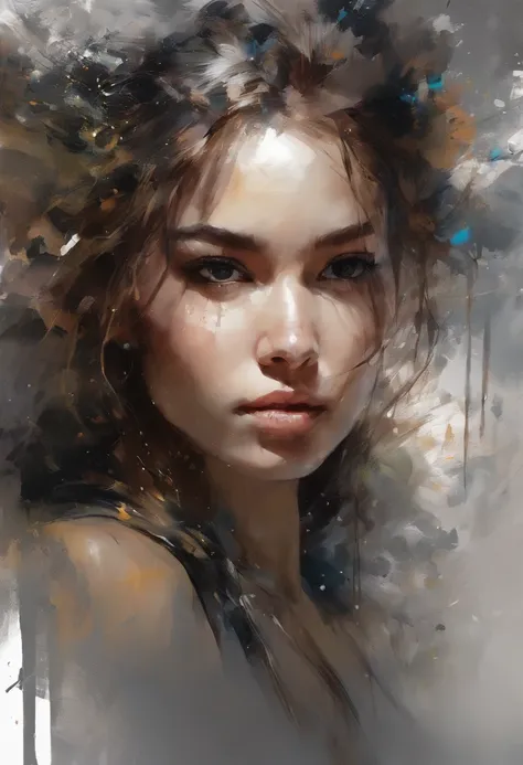 16k diverse graffiti art, Manga, Dynamic, Moonlight, Highly detailed, Digital painting, art  stations, concept-art, smooth, Sharp focus, illustration, paint splatter, Art by Carne Griffiths and Wadim Kashin