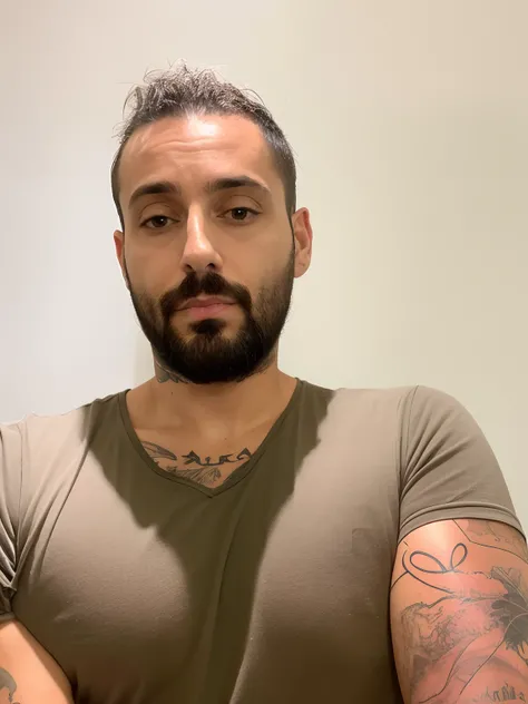 Italian man with a beard and tattoos standing with arms crossed, (38 ans), Image de profil, Placeholder image Emanuele Dascanio, Stefano Brunesci placeholder image, Photo de profil, 3 2 ans, taken in the early 2020s, Marco Bucci placeholder image, 3 6 ans,...