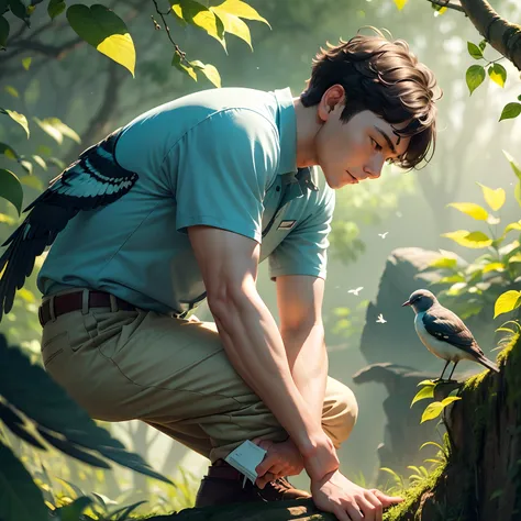 But Andy couldnt give up on his dream. He began to observe the birds and insects around him, trying to learn their secrets. He discovered that some birds had strong wings, while others had long, delicate legs. He realized that to achieve his dream, he woul...